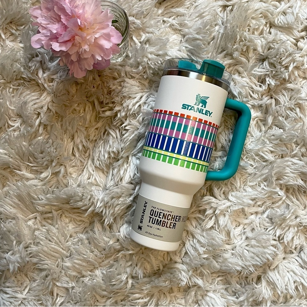 Stanley Summer Plaid 40 oz Tumbler Target Exclusive! NWT
